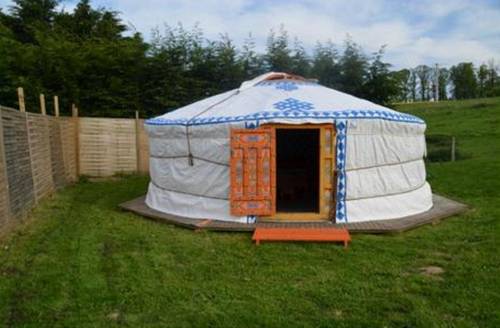 Yourte en Normandie : Guest accommodation near Saint-Pierre-Bénouville