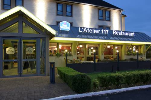 Best Western l'Atelier 117 : Hotel near Boussières-sur-Sambre