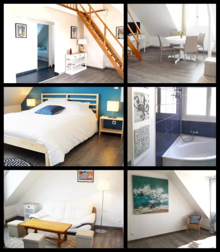 Appartement Cosy Chic 3 Chambres : Apartment near Anneville-sur-Scie