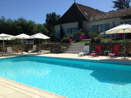 Les Palmiers : Guest accommodation near Bourgnac