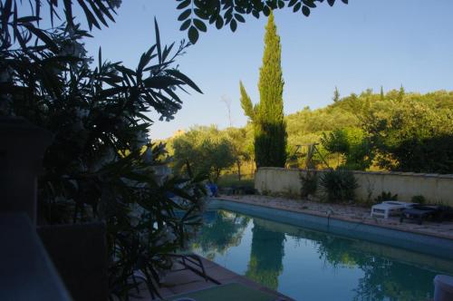 le vieux mas : Guest accommodation near Rochecolombe