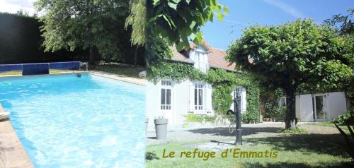 Le refuge d'Emmatis : Guest accommodation near Châtillon-sur-Cher