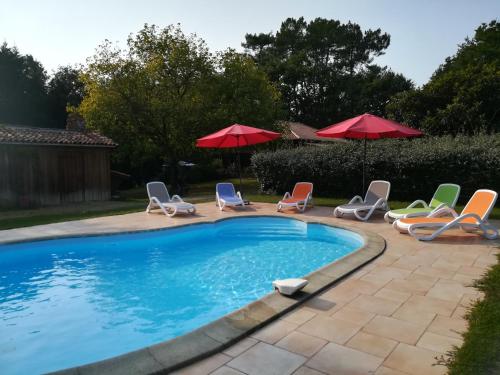 le Domaine Erleak : Bed and Breakfast near Castets