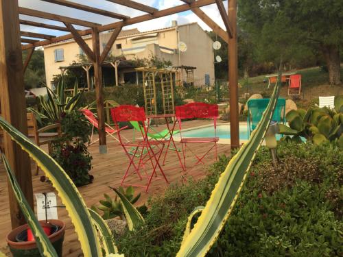 B&B Macchia Verdata avec piscine : Bed and Breakfast near Monacia-d'Aullène