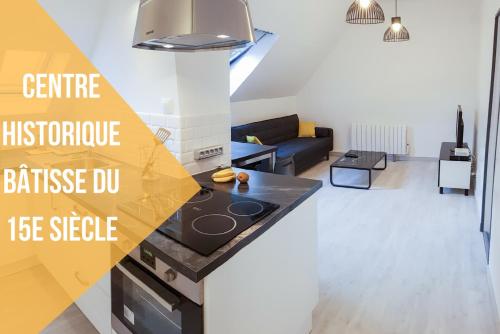Appartement Cosy T3 Centre historique - MyTripInTours : Apartment near La Membrolle-sur-Choisille