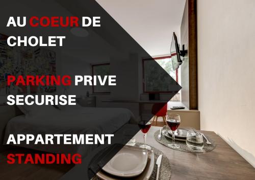 Appartement Centre Cholet : Apartment near Le May-sur-Èvre