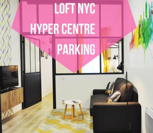 Loft NYC, Hyper centre, Parking : Apartment near Nantes