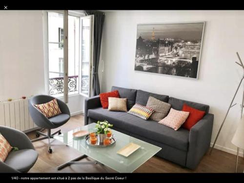 Paris Montmartre/Sacré-Cœur : Apartment near Paris 18e Arrondissement