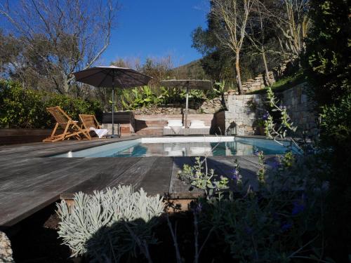 Bergerie avec piscine à Fozzano : Guest accommodation near Bilia