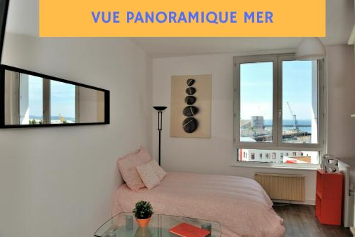 Appart Brest City 5 (vue mer) : Apartment near Saint-Divy