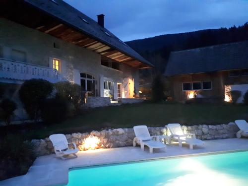 Domaine du Chainet : Guest accommodation near Cusy
