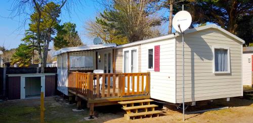 My mobil homes : Guest accommodation near Saint-Urbain