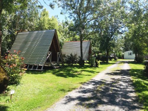 Camping L'Ilot des Marais : Guest accommodation near Le Gué-de-Velluire