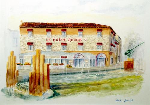 Hotel The Originals Saint-Junien Le Boeuf Rouge (ex Inter-Hotel) : Hotel near Saillat-sur-Vienne