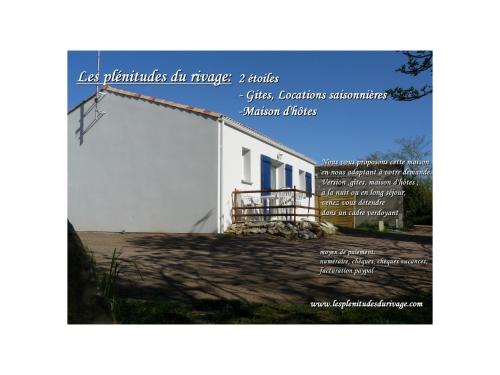 Les Plénitudes du Rivage : Guest accommodation near Moutiers-les-Mauxfaits