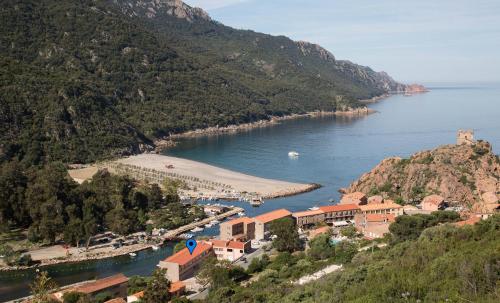 Résidence Hotelière Capu Seninu : Guest accommodation near Marignana
