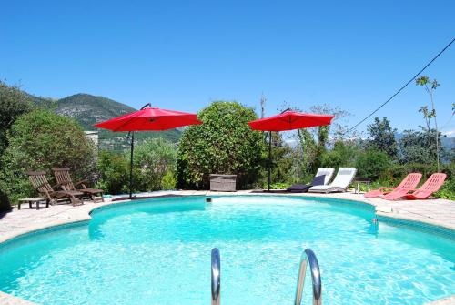Villa Côte d'Azur piscine privée : Guest accommodation near Carros