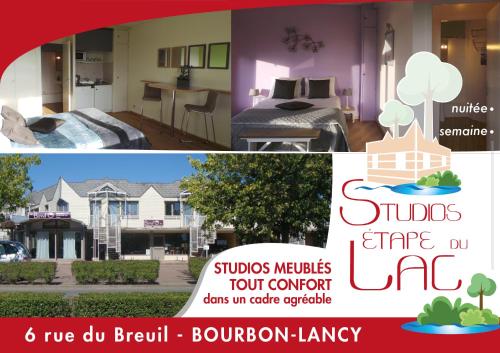 Studios étape du Lac : Guest accommodation near Saint-Aubin-sur-Loire