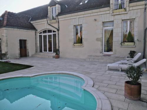 Villa Rosa : Guest accommodation near Civray-de-Touraine