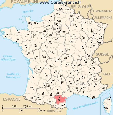 Aude Map Cities And Data Of The Departement Of Aude 11