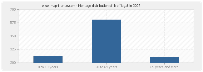 Men age distribution of Treffiagat in 2007