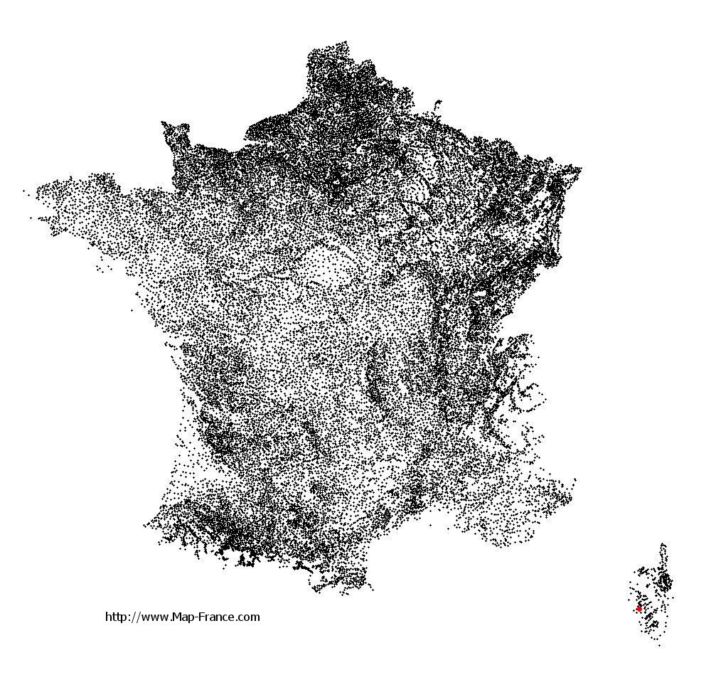 Afa on the municipalities map of France