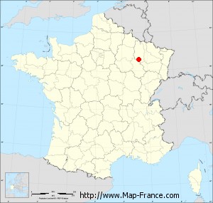 Small administrative base map of Biencourt-sur-Orge