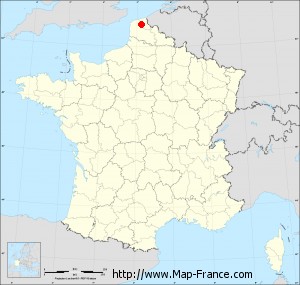 Small administrative base map of Saint-Momelin
