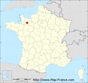 Small administrative base map of Échalou