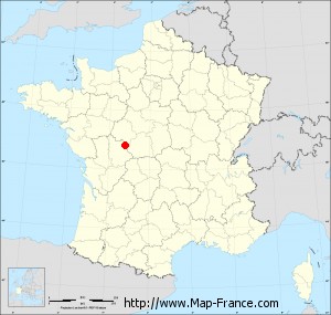 La Roche Posay Maps Road Map La Roche-Posay : Maps Of La Roche-Posay 86270